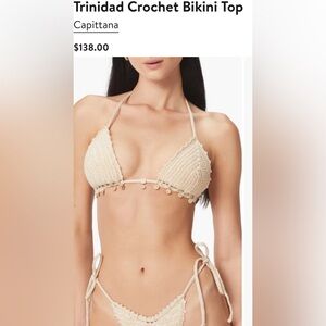 Capittana Cuba Lilac crochet bikini size Medium Large